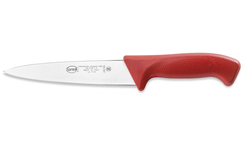 Scannare Sticking knife cm.18 red