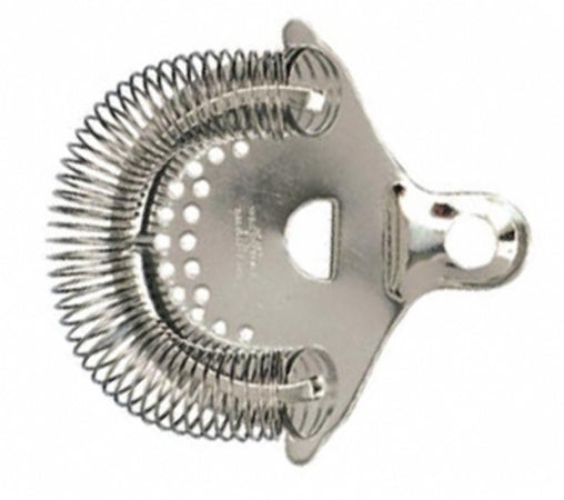 Spill-Stop Stainless Steel 1 Prong Cocktail Strainer