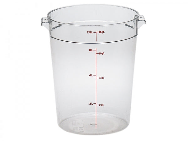Cambro 8 Qt. Translucent Round Storage Container