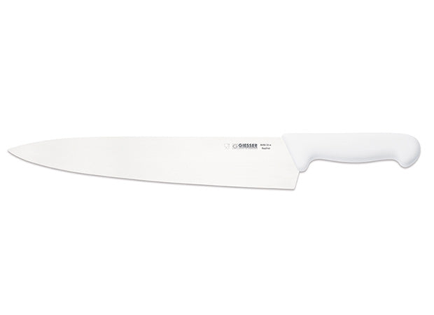 Giesser Chef's knife white color Blade length 20cm Total length 34cm
