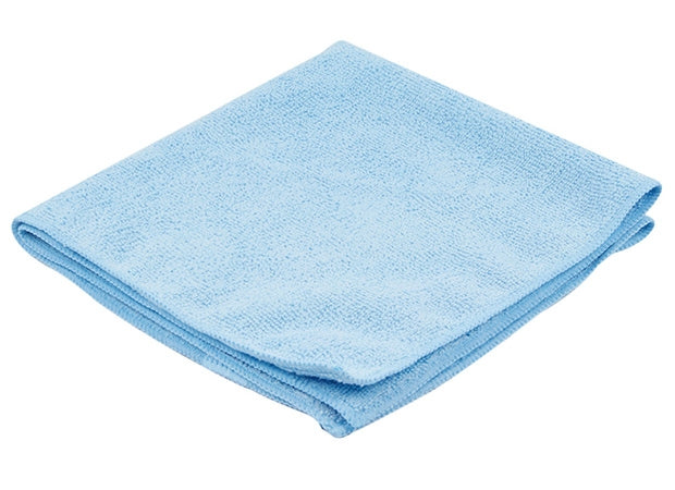 Carlisle Terry Microfiber Cleaning Cloth 16"x16" Blue