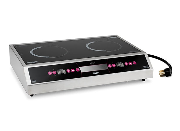 Vollrath Professional Series Dual Hob Side By Side Countertop Induction Cooker Range -208/240V