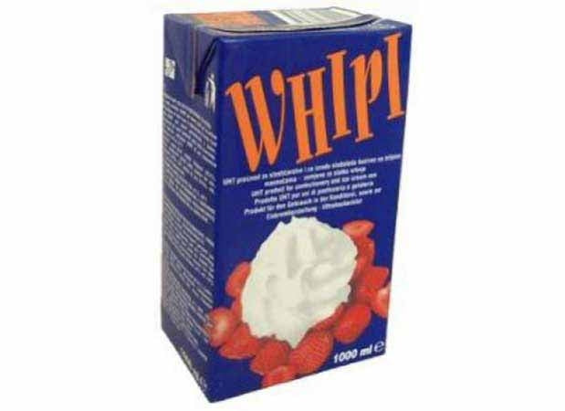 Whipi PlusUTH vegitable Whiping Cream 1 Ltr Pack of 12
