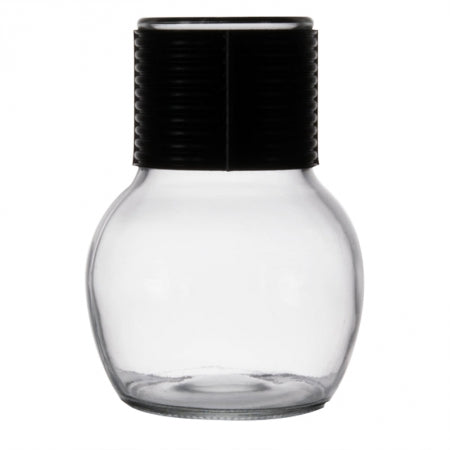 Libbey 11.5 oz. Glass Hottle Server with Black Band - 24/Case