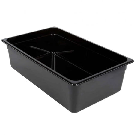 Cambro Camwear Full Size Black Food Pan - 6" Deep