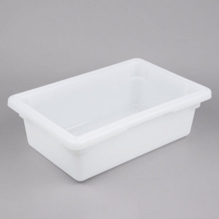 Cambro 12" x 18" x 6" White Poly Food Storage Box