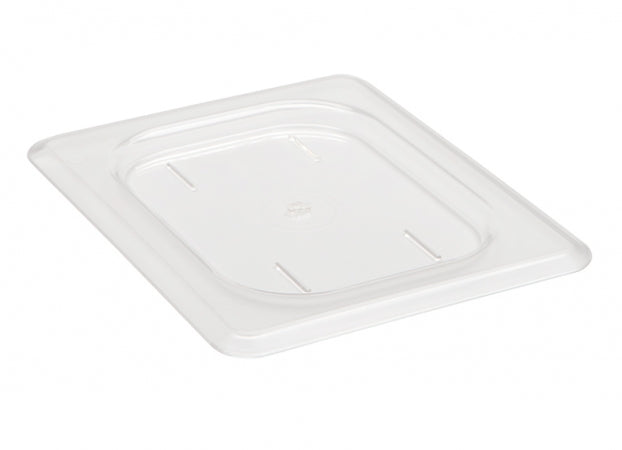 Cambro Camwear 1/8 Size Clear Polycarbonate Flat Lid