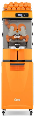 Zumex Versatile Pro Commercial juicer 22 oranges/min 10kg Capacity Fruit diameter: 65-81 mm 220-240V/50-60Hz/1ph 380W with Orange Podium and caster