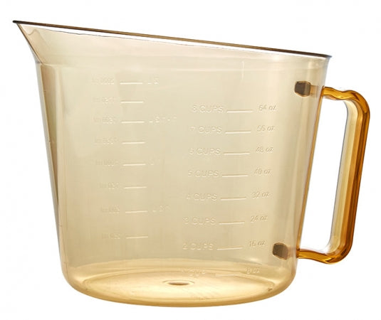Cambro 2 Qt. High Heat Amber Measuring Cup
