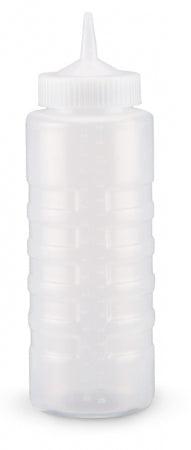 Pujadas Clear 32 Oz Squeeze Dispenser Height: 26.4cm Diameter: 8.3cm