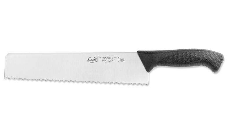 Taglio cioccolato seghettato Chocolate serrated edge knife cm.25