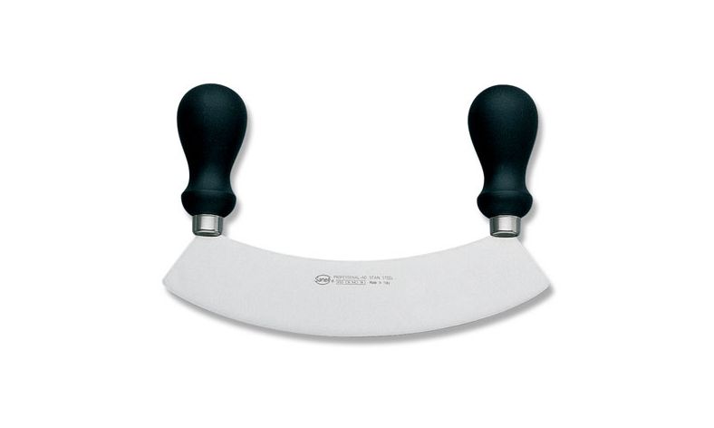 Mezzaluna manico tondo Mincing cm.24