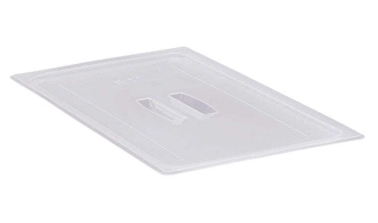 Cambro Full Size Translucent Polypropylene Handled Lid