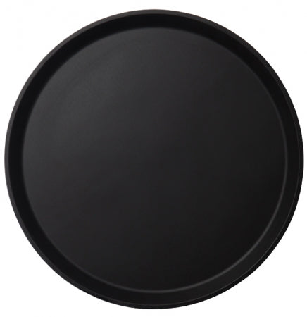 Cambro Camtread 16" Black Customizable Non-Skid Serving Tray