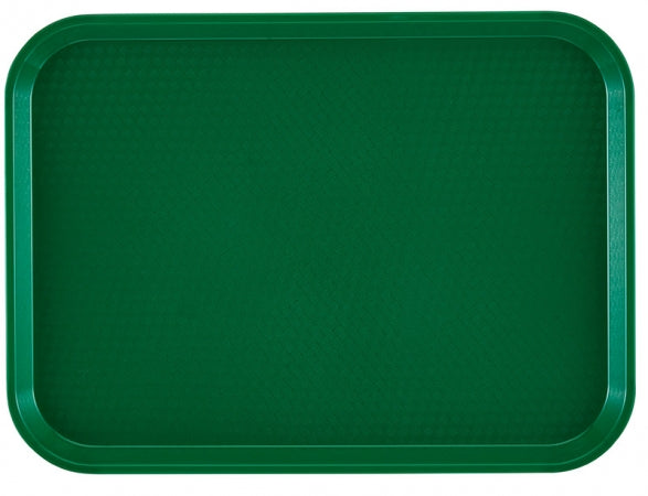 Cambro 12" x 16" Sherwood Green Customizable Fast Food Tray
