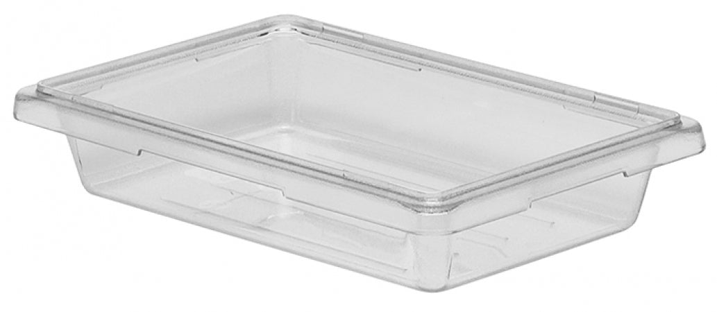 Cambro Camwear 12" x 18" x 3 1/2" Clear Polycarbonate Food Storage Box