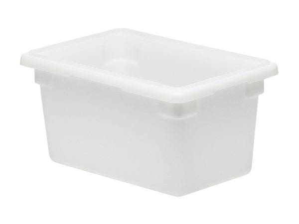 Cambro 12" x 18" x 9" White Poly Food Storage Box