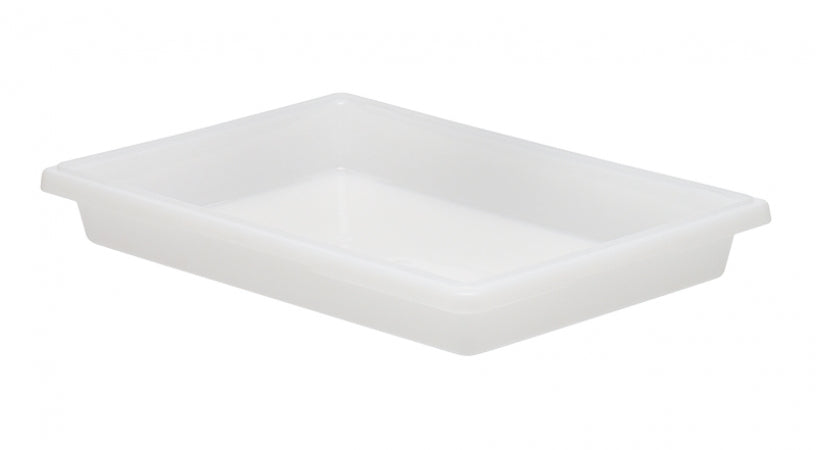 Cambro 18" x 26" x 3 1/2" White Poly Food Storage Box