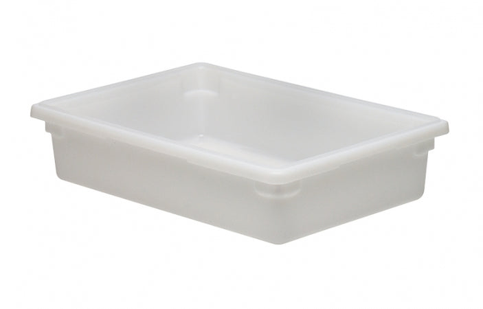 Cambro 18" x 26" x 6" White Poly Food Storage Box