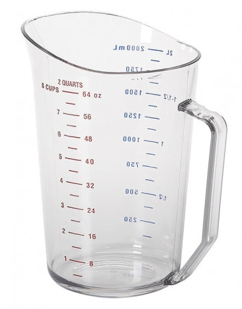 Cambro Camwear 2 Qt. Clear Measuring Cup