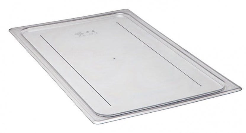 Cambro Camwear Full Size Clear Polycarbonate Flat Lid
