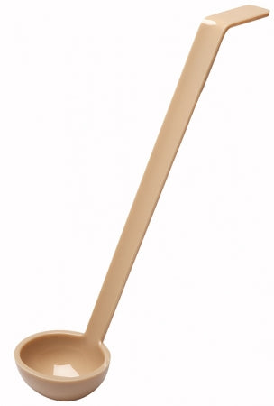 Cambro 10 1/2" Beige Camwear 1 oz. Ladle