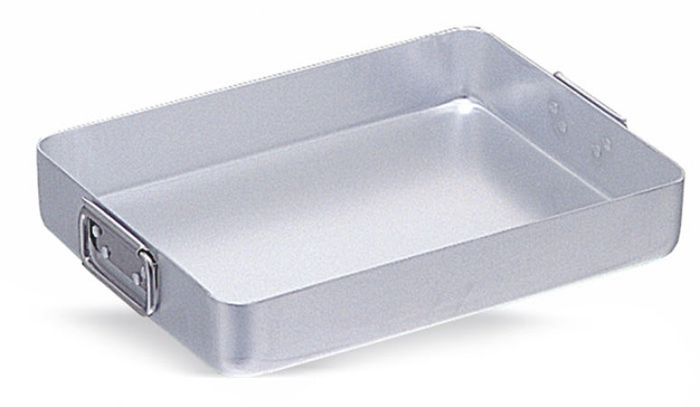 Aluminium Roast Pan with Falling Handles 45x32 CM, H 6.5 CM