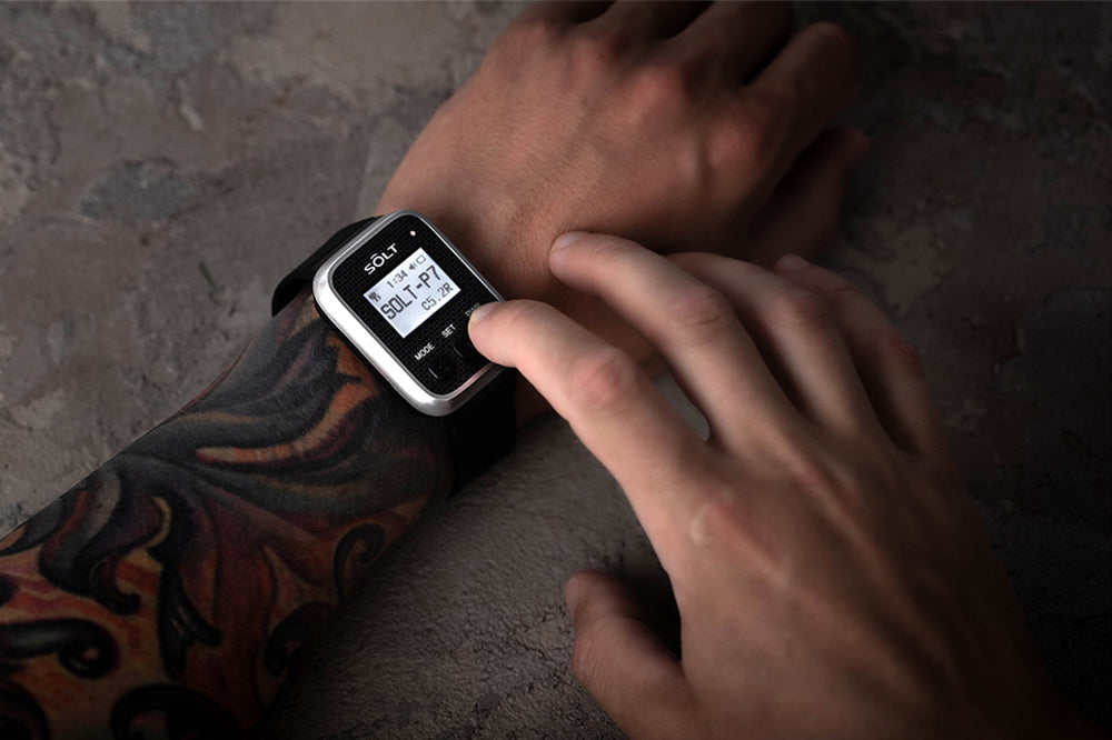 Wrist Watch type Mobile Receiver : Water resistant(IP-X7)