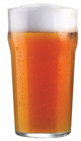 GLASS,BEV,16 OZ,NONIC,FULLY TEMPERED