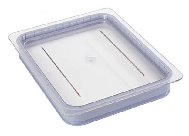 Cambro Camwear 1/2 Size Clear Polycarbonate GripLid