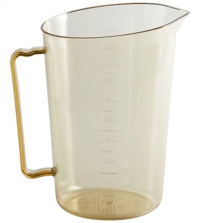 Cambro 4 Qt. High Heat Amber Measuring Cup