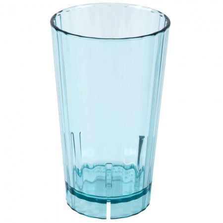 Cambro Camwear Huntington 10 oz. Azure Blue Customizable Plastic Tumbler
