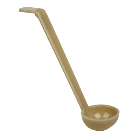 Cambro 8 1/2" Beige Camwear 0.75 oz. Ladle