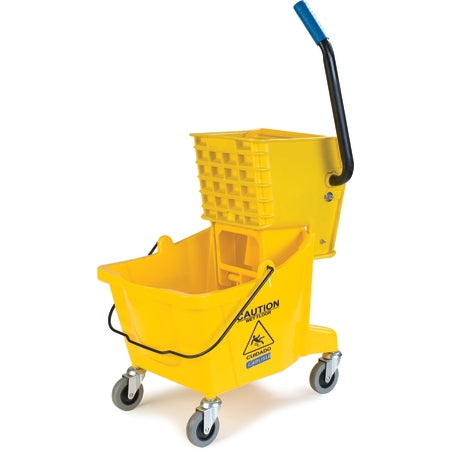 BUCKET,MOP/WRINGER COMBO,26QT,SIDE