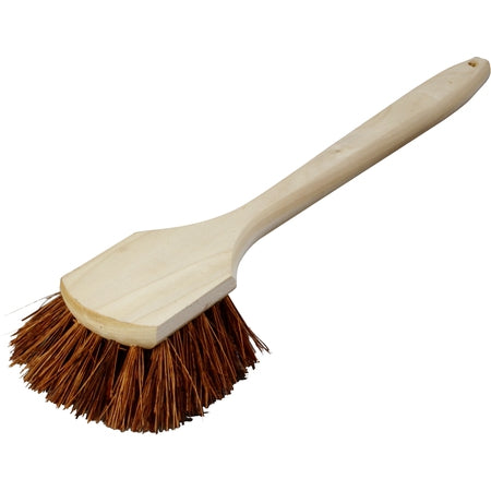 Carlisle Foodservice SpartaÆ Utility Scrub Brush With Stiff Palmyra Bristles 20" x 5"