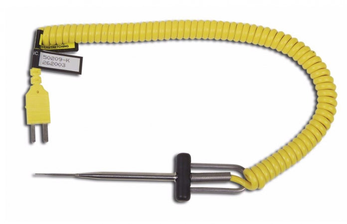 Cooper Atkins Type K MicroNeedle Probe With Coiled Cable