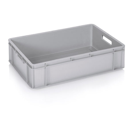 600 x 400x 160 mm grey color Crate