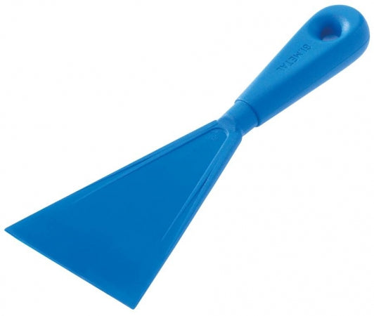 Heavy duty non-scratching scraper