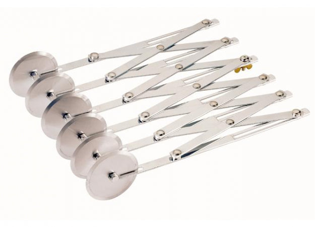 6 Wheel Stainless Steel Dough Cutter