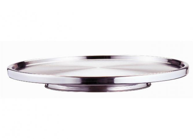 Cake Stand Low Base S.S. 12"