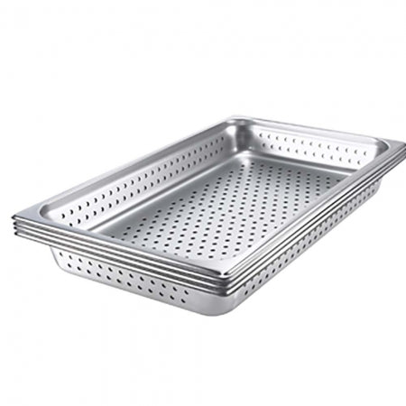 Browne-Halco Full size perforated Steam Pan 8.2 qt. 2-1/2" deep, 24gauge