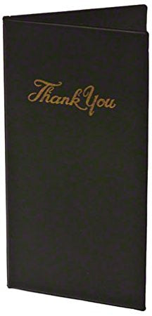 Guest Check Cover w/ "Thank You Note on front side"