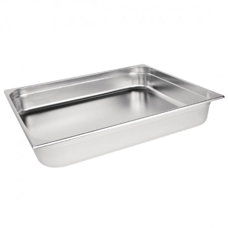 S/STEEL (0.8MM THICKNESS) GASTRONORM 2/1*150 MM THICKNESS PAN 650*530