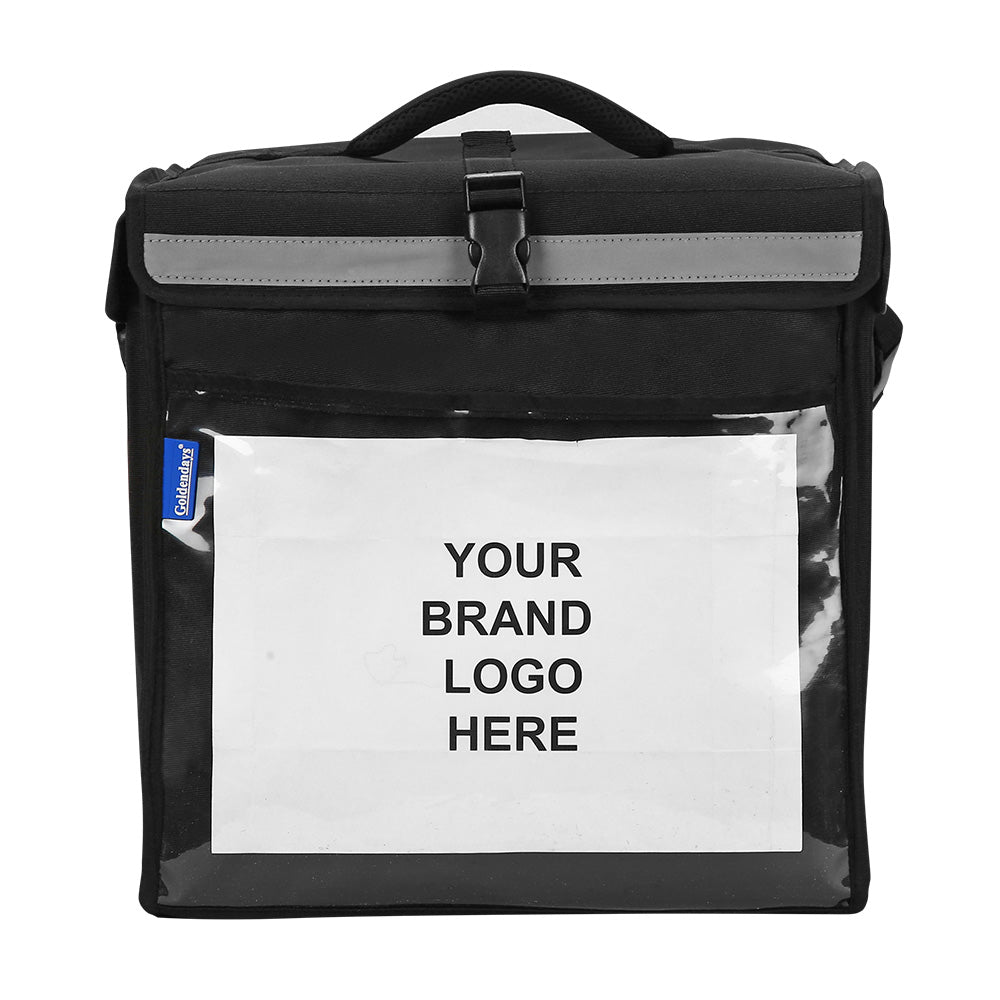 Foldable Insulated Food Delivery Bag | 14 Inches