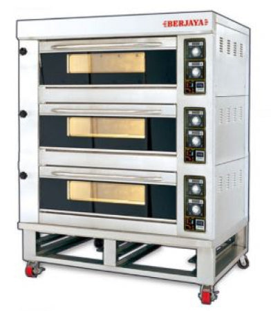 MacPan Modular Electric oven Tray capacity 3 (40x60 cm) Baking chamber height 18 cm Temperatur 0-400 C Baking chamber useful Dimensions 1250x700x180 mm 8.4kW 400V/50Hz/3ph with Hood and Kit Wheels