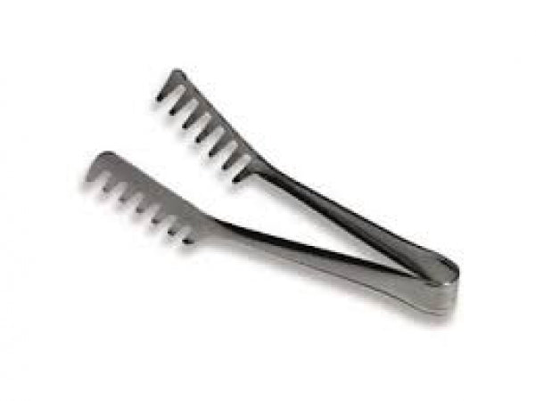 S/S SPAGHETTI TONGS 6 1/2"