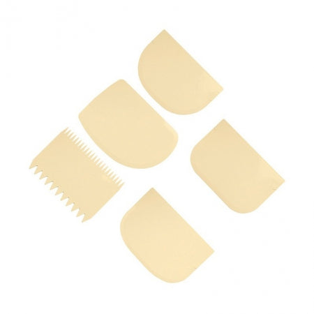 JEU DE 5 RACLOIRS    PLASTIQUE