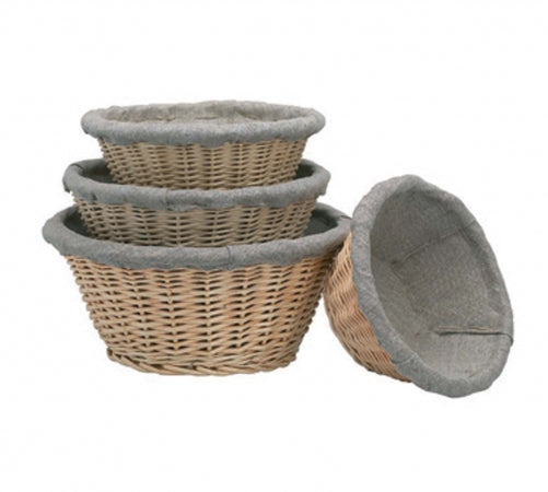 Matfer Proofing Round-Dough Basket With Cloth 290mm