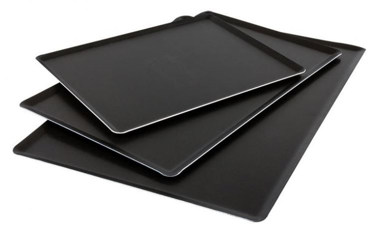 Matfer Sheet Baking 15-3/4X11-7/8X5/8" Alum Blk
