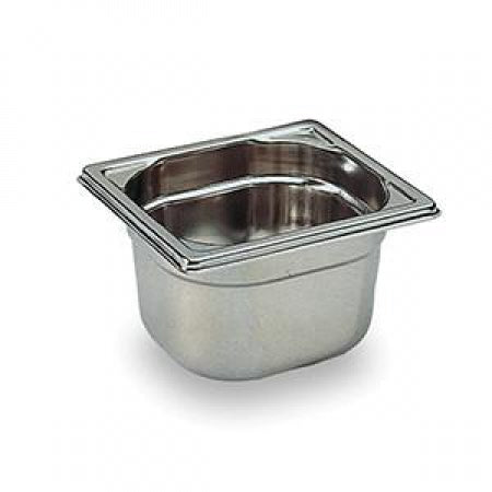 Matfer Stainless Steen GN Pan No Handle 1/6-150